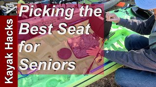 Kayaking For Seniors  Kayak Seats Compared  Episode 2