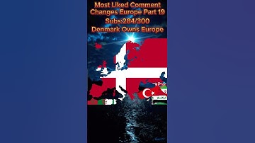 Most Liked Comment Changes Europe Part 19 #map #mapper #edit #shorts #europe #like #subscribe