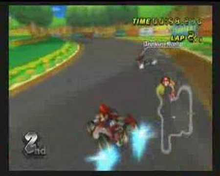 Mario Kart Wii - B Dasher Mk 2 gameplay