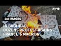 Iraqis protest Macron comments | AFP