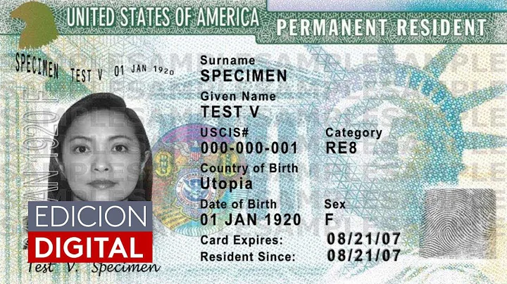 Cmo identificar si su tarjeta de residencia fue em...