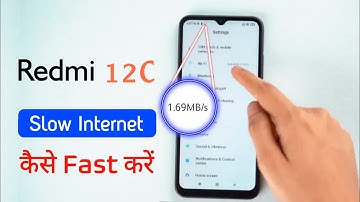 Redmi 12C: How to Fix Data Connection Problem | Redmi 12C me Internet Speed Fast Kaise kare