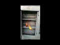 Demonstration of the AutoFireX Direct Low Pressure, Clean Agent Fire suppression system in an electrical cabinet