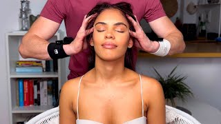 ASMR: Relaxing Hammer Head Massage for Insomnia