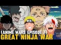GREAT NINJA WAR STARTED!!! ANIME WARS EPISODE 7 FT. JJK X NARUTO X DRAGON BALL X SOLO LEVELING