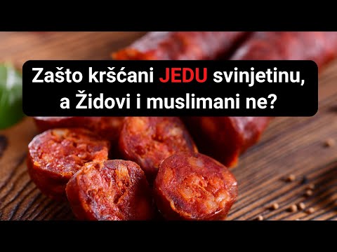 Zašto kršćani jedu svinjetinu, a Židovi i muslimani ne?