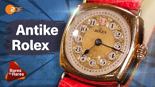 Besondere Rarität: Goldene Rolex-Uhr aus den späten 1920er-Jahren | Bares für Rares