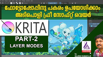 KRITA beginner malayalam tutorial-2
