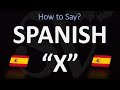 How To Pronounce X In Spanish How To Pronounce X In Spanish