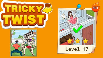 Tricky twist puzzle level 17 solution walkthrough 