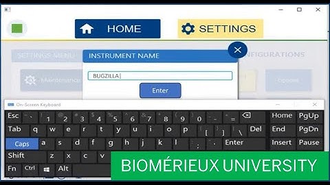 VITEK COMPACT PRO: Naming the Instrument