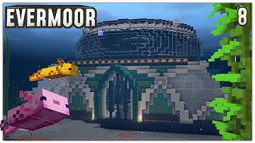 Building an Axolotl Palace | Minecraft Survival Timelapse | Evermoor SMP #8