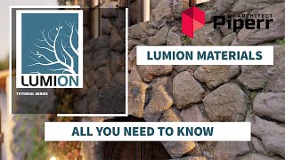 MATERIALS IN LUMION/ ALL YOU NEED TO KNOW screenshot 5