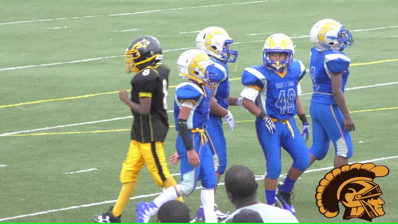 Westside Steelers vs. West Seven Rams (C-Team) Game Highlights (8-13 ...
