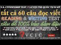 THI QUỐC TỊCH MỸ 🇺🇸 60 CÂU ĐỌC VIẾT 2022 🇺🇸 TẬP ĐỌC VIẾT 🇺🇸 US CITIZENSHIP READING WRITING TEST 🇺🇸