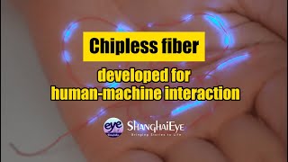 Chipless fiber developed for human-machine interaction