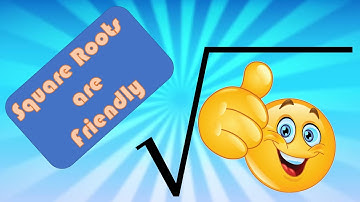 Square Roots Made Simple - The Bearded Math Man