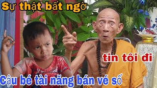 Tá hỏa sự thật về cậu bé thông minh tài năng bán vé số ở Trà Vinh