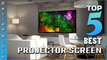 Top 5 Best Projector Screens Review in 2022