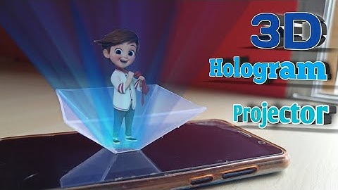 How to make 3D Hologram projector | Full video is in EASY TO MAKE pro channel 😀😀😀 #shorts