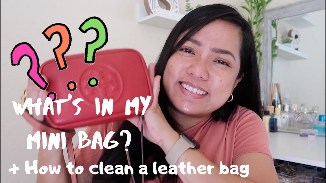 Top 31+ imagen how to clean tory burch leather bag