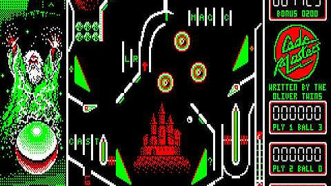 Game Clip: Advanced Pinball Simulator - Amstrad CPC