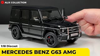 Unboxing Of Mercedes Benz G63 Amg 118 Diecast By Almost Real Models 4K