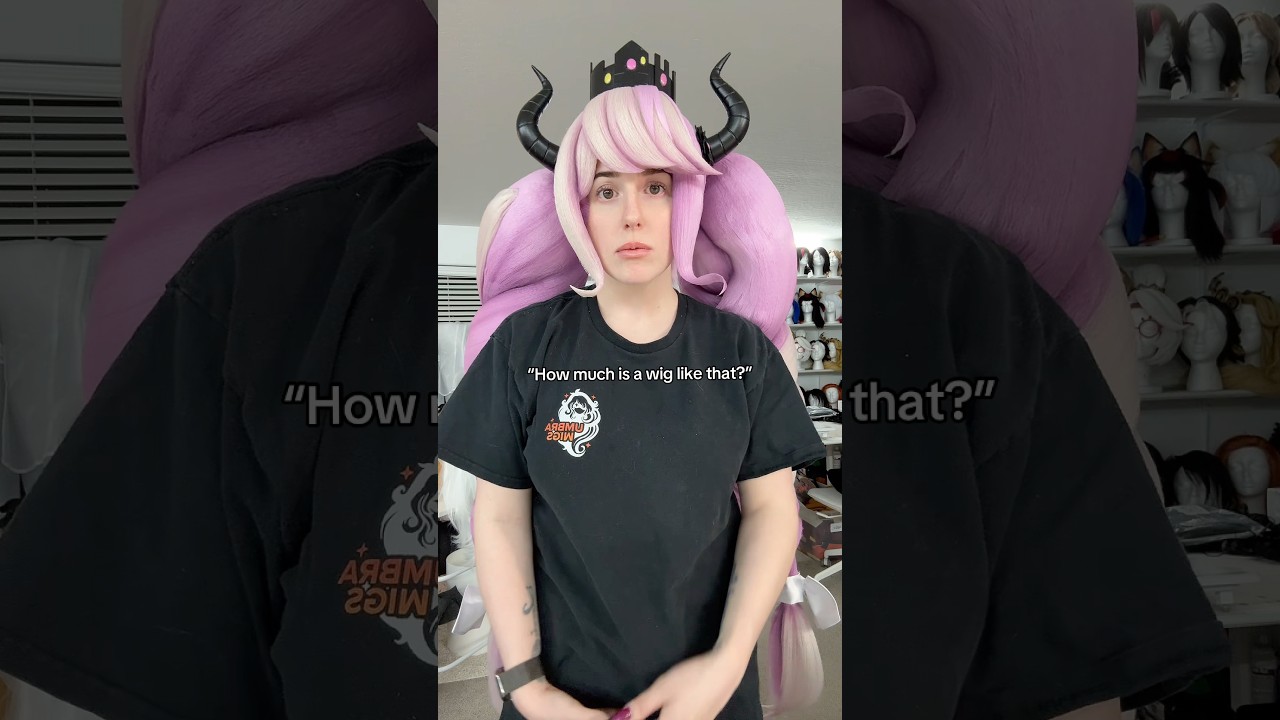 Billion dollar NFT wig #wigstyling #cosplay