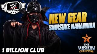 Welcome to the Billion Club | Shinsuke Nakamura "Wayward Samurai" New Gear | WWE Champions Scopely screenshot 5