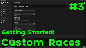 Getting Started: Custom Races