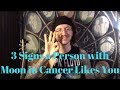 3 Signs a Person with Moon in Cancer Likes You