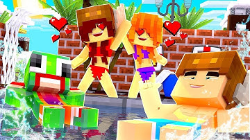 BABY GIRLFRIEND Has A GIRL ONLY POOL PARTY with LITTLE SISTER.. THIS HAPPENED..