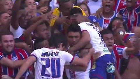 Bahia 1 x 0 Vitória - Gol de Kieza aos 19 segundos de jogo