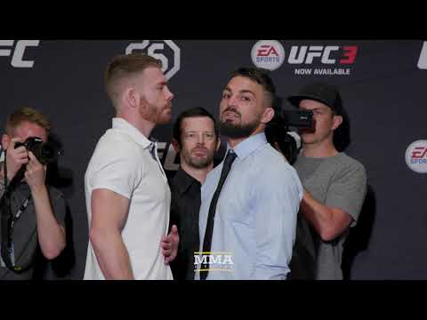 UFC 226: Mike Perry vs. Paul Felder Media Day Staredown - MMA Fighting