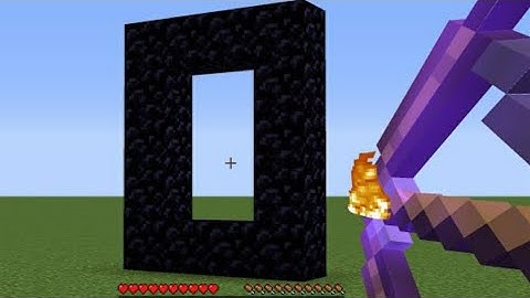 can flaming arrows activate a nether portal?
