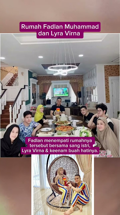 Rumah Presenter Fadlan muhammad dan lyra virna #shorts #rumah #viralvideo