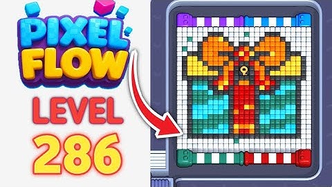 Pixel Flow Level 286 Walkthrough