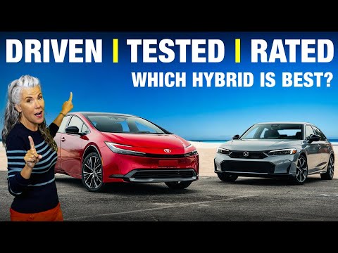 Thumbnail for Honda Civic Hybrid vs. Toyota Prius: Which is the Better Hybrid Buy? | Hybrid Comparison Test