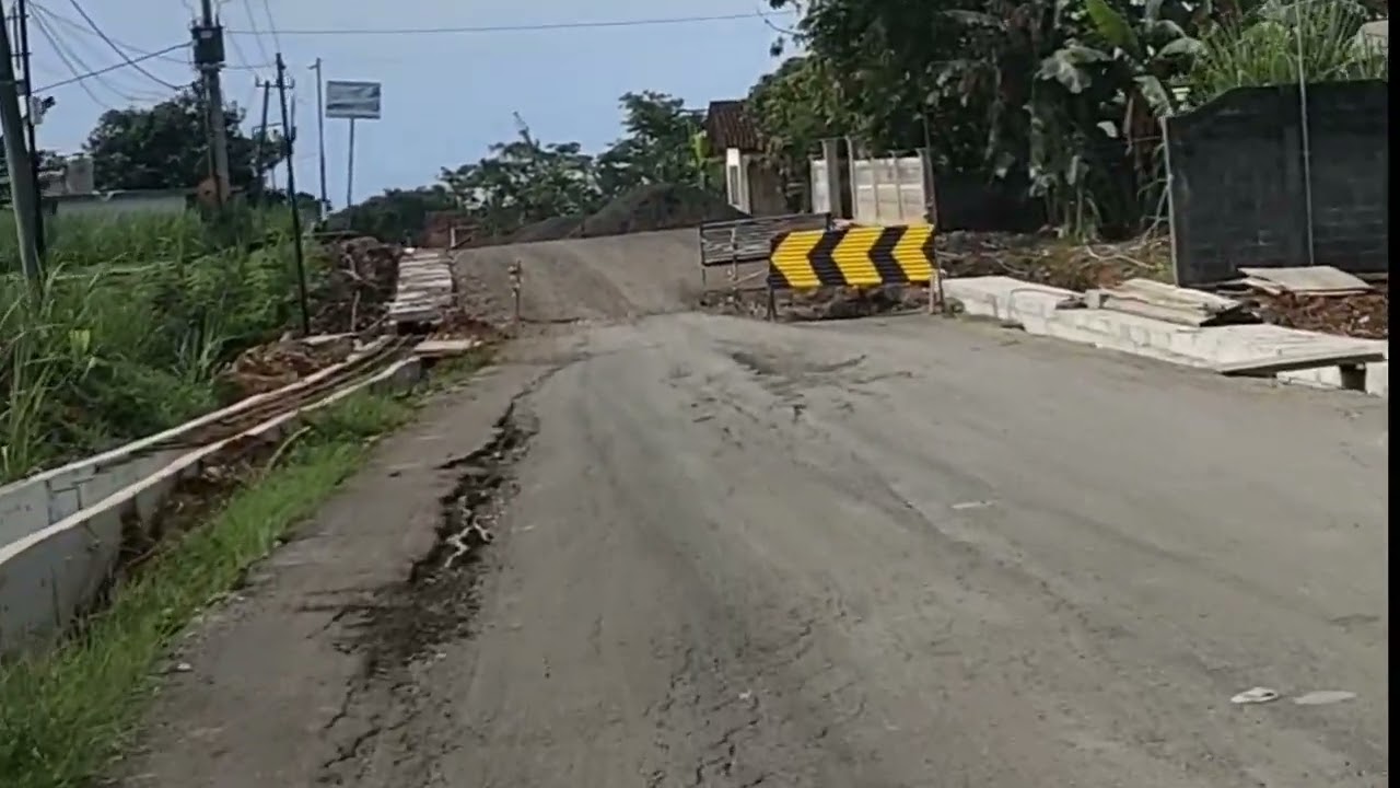 Progres proyek Nasional ,JLS di Kab.Malang seperti ini sekarang ,Kec Bantur 