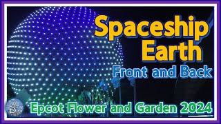 Epcot Flower and Garden Festival 2024: Full Beacons of Magic Loop, Front and Back.