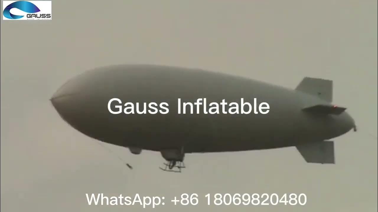20m remote control blimp zeppelin YouTube