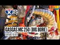 2022 gasgas mc 250 twostroke big bore garage build