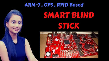 Smart Blind Stick | GPS & RFID Based | CC3200 ARM-7 | Nation Innovation