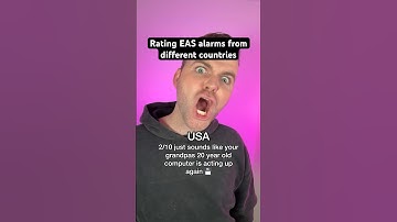 rating EAS alarms from different countries (ib @CalvinKrause) | Scott Frenzel