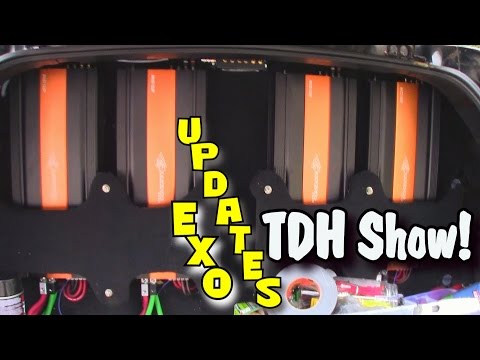 TDH Show BOUND & Amp Rack / Blowthrough Update | 6 Crescendo Audio BC3500D Bass Amps!