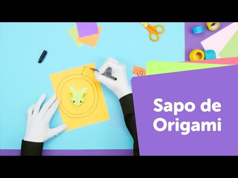 SuperHands: Sapo de Origami | Ep 02 | Atividades Manuais para Crianças