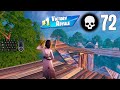 72 Elimination Solo vs Squads Gameplay &quot;Build / Zero Build&quot; Wins (NEW Fortnite Chapter 4 Season 4)