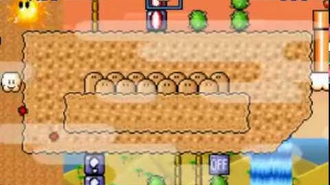 SMF3 custom level: SMB 2-1 Dawn in the Dunes
