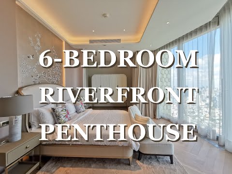 FOR SALE and READY TO MOVE IN 6 Bedroom Penthouse at The Residences at Mandarin Oriental Bangkok