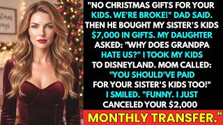 At Christmas, My Parents Had $7,000 For My Sister's Kids And $0 For Mine, So Their $2,000 Stopped Guide